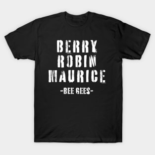 Bee Gees member names T-Shirt